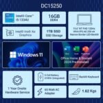 Dell 15 SmartChoice (Previously Inspiron), Intel 13th Gen Core i5-1334U, 16GB, 1TB SSD, FHD,15.6"/39.62cm, Win 11, MSO'24, Silver, 1.62kg, [Dell 15], 12 Month McAfee, Backlit KB, Thin & Light Laptop - Image 2