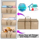Storite Jumbo Super-Size 81 L Canvas Moisture Proof Heavy Duty Storage Bag - Image 9