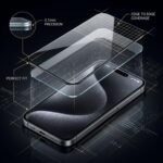 Amazon Brand - Solimo Tempered Glass Screen Protector for iPhone 13, 13 Pro & 14 with Edge-To-Edge Protector (6.1 inches) - Image 3