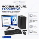 All-in-One Desktop Computer Set with Monitor, Keyboard & Mouse, SSD Ready System, Complete Home & Office PC Setup - Image 4