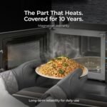 Midea 20L Solo Microwave Oven | 5 Power Levels + Defrost | 10-Year Magnetron Warranty | Mechanical Knob Control | Easy-Clean Powder-Coated Cavity | Energy Efficient | Oven for Reheating & Cooking - Image 5