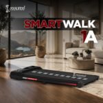 Cockatoo SmartWalk 1A Slimmest Walking Pad for Home, with Speed 1-6Km/Hr, 3HP Peak, 2-Level Incline Underdesk Treadmill (Max Weight:100 kg) - Image 2