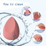 My Colors Beauty Blender Sponge in A Storage Box,4 Pcs IN BOX Multicolour Makeup Cosmetic Puff Makeup Sponge With Storage Box Foundation Powder Sponge Beauty Tools Women Makeup Accessories - Image 2