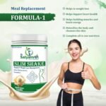 DR SATYAMRUT NUTRITION Slim Shake Formula-1 With Weight Loss & Fitness Support For Meal Replacement | Low Calorie | | No Added Sugar | High Protein | Body Detoxify - Delicious – (500gm) (VANILLA) - Image 5