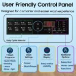 Samsung 7 kg, 5 Star, Eco Bubble Technology, Digital Inverter Motor, Soft Closing Door, Fully-Automatic Top Load Washing Machine (WA70BG4441YYTL, Lavender Gray) - Image 7
