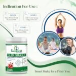 DR SATYAMRUT NUTRITION Slim Shake Formula-1 With Weight Loss & Fitness Support For Meal Replacement | Low Calorie | | No Added Sugar | High Protein | Body Detoxify - Delicious – (500gm) (STAWBERRY) - Image 5