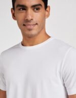 Amazon Brand - Symbol Men's Solid Cotton T Shirt | Round Neck | Half Sleeve | Plain-Regular Fit (Available in Plus Sizes) - Image 4