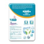 Amazon Brand - Supples Premium Baby Diaper Pants | 16 Baby Diapers | Medium | 7-12 Kg | 12 Hrs Absorption | Cushiony Cotton Soft Fabric | Phthalates-Free | Triple Leak Guard - Image 9
