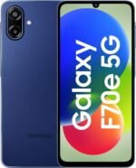 Samsung Galaxy F70e 5G (Spotlight Blue, 128 GB) (6 GB RAM) | 6000 mAh Battery | Dimensity 6300 | Octa Core Processor | 6.74" PLS LCD Display | - Image 2