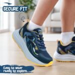 ASIAN Adventure-52 Kids Shoes | Lightweight Sporty Kicks, Breathable Running Shoes, Secure Fit with Memory Foam Technology, Durable Grip Outsole | Stylish Sports Shoes for Boys & Girls - Image 5