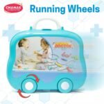 Chanak Premium Doctor Set Suitcase for Kids, Doctor Set with LED Light Instruments, Pretend Play Set for Kids Above 3 Years, 10 Piece Doctor Kit for Boys & Girls, BIS Approved. (Blue Suitcase) - Image 9
