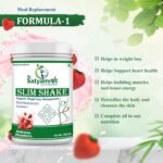 DR SATYAMRUT NUTRITION Slim Shake Formula-1 With Weight Loss & Fitness Support For Meal Replacement | Low Calorie | | No Added Sugar | High Protein | Body Detoxify - Delicious – (500gm) (STAWBERRY) - Image 7