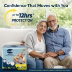 Karein Premium Adult Diaper Pant XL Size, Extra Large, Waist (100-150 cm 40"-59"), 10 Unit, Long Protection Hour, Unisex, Quick & Even Absorption, Leakproof, Odour Control, Wetness Indicator - Image 3