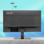 Acer EK220Q E3 abi 21.5 Inch IPS FullHD (1920x1080)Backlit LED LCD Monitor I 1MS VRB, 100Hz Refresh I 250 Nits I 99% SRGB I HDMI & VGA Ports with HDMI Cable I AMD FreeSync I Eye Care Features (Black) - Image 3