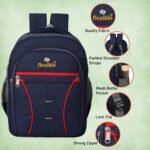 60L Large 3-Compartment Spacious Durable School Bag For 5Th To 10Th Class,College Bag,Tution Bag and Travelling Backpack Waterproof For Both Boys And Girls - Image 8