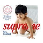 LuvLap Supreme Diaper Pants Large (LG) 9 to 14Kg, 62Pcs, 360° skin care with 10 million breathable pores, Aloe Vera for superior Rash prevention, upto 12hr protection, 5 layer super light core - Image 3