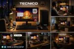 TECNICO Desktop Computer Set, Windows 11 Intel Core I5-2400, 8GB RAM, 128GB SSD, 20-Inch Monitor, Keyboard, Mouse, Speakers - Image 6