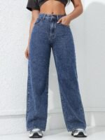 London Hills Women's Relaxed Fit High Rise Jeans || Woman Jean's || Women Baggy Jeans || Jean's for Womens || Loose Jean for Women's || Oversized Woman baggys - Image 7