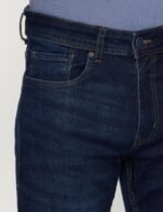 Peter England Men's Tapered Fit Mid Rise Classic Tape Stretchable Twill Jeans - Image 4