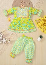 Kids Ethnic Frock & Pyjama Set | For Baby Girls - Image 4
