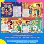 Kiddale's My First Good Habits -Musical Audio Book| Help Your Kid to Master his/her Good Habits Easily with Musical Sounds and Rhymes| Ideal Gift for Kids(3-5years) - Image 3