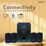 Sony SA-D40M2 All in One 4.1ch Home Theatre System with 100W Power Output and Powerful Subwoofer – Black (Model no.YY2090C) - Image 6