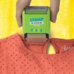 Trodat Stamp 'N Stick | Name Tags Set for Clothing & Affinements - English - Design Your Own Stamp with Dermatologically Tested Ink, Dishwasher & Washing Machine Safe - Image 8