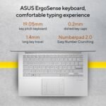 ASUS Vivobook Go 14 (2026),AMD Ryzen 3 30 Processor,AMD Radeon iGPU,8GB RAM,512GB SSD,FHD,14" (35.5 cm),Windows 11,M365 Basic(1Y)* Office 2024,Cool Silver,1.38 Kg,E1404FA-EB1224WS,Thin & Light Laptop - Image 4