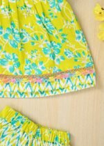 Kids Ethnic Frock & Pyjama Set | For Baby Girls - Image 7
