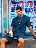 Vogaan Men's T-Shirt and Shorts Set | Top & Shorts Night Suits Set | Night Wear for Men - Image 4