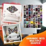 CodersParadise Pack of 54 Gaming Aesthetic Wall Collage Kit Posters - 4 x 6 Inches Posters for Wall Decoration - Glue Dots Included-Cardstock - Image 4