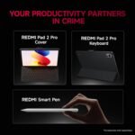 Redmi Pad 2 Pro, 12.1-inch (30.73 CM), LCD Display - 2.5K Sharp & Clear, 8GB RAM, 128GB ROM, Wi-Fi, Quad Speakers, Dolby Atmos, Quick Silver, AI Enabled - Image 9