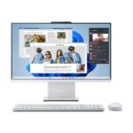 Lenovo IdeaCentre AIO 13th Gen Core™ i3-1315U 27" FHD IPS (8GB RAM/512GB SSD/Windows11/Office 24/3Wx2 Harman Speakers/Wireless EOS Keyboard & Mouse, Cloud Grey), F0HM00PKIN All-in-One Desktop - Image 8