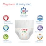 LuvLap Pant Style Baby Diapers, Newborn/X-Small (NB/XS), 30 Count, For babies of Upto 5Kg with Aloe Vera Lotion for rash protection, with upto 12hr protection, Diapers (Pack of 3) - Image 6