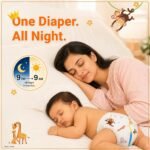 Pro-ease Lovingle Luxury Baby Diaper|Pant Style Diaper for Baby|Diaper M size|2X Absorption*IAdvanced Leakage Protection|Wetness Indicator|Easy Throw Tape|7-12 kg|25(23+2Free) Pieces (Pack of 4) - Image 2