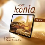 Acer Iconia Tab 12 5G with Stylus Pen| 12.2",2.4K 90Hz IPS Display,450 Nit |1W *4 PureVoice Stereo Speakers| 8GB + 128GB (Expandable) | Wi-Fi + 5G, Fingerprint Reader,Slim Metal Body|Blue - Image 3