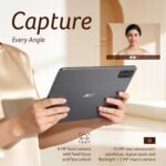 Acer Iconia Tab 12 5G with Stylus Pen| 12.2",2.4K 90Hz IPS Display,450 Nit |1W *4 PureVoice Stereo Speakers| 8GB + 128GB (Expandable) | Wi-Fi + 5G, Fingerprint Reader,Slim Metal Body|Blue - Image 8