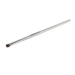 UROPARIS 103 Eye Brush For Makeup | Cut Crease Brush with Wooden Handle | Natural Bristles, Brass Accents - Silver (1 Piece) - Image 2