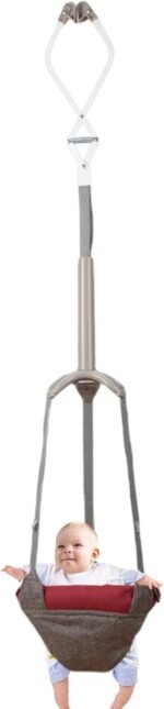 Marrone Baby Door Jumper, Door Jumper Swing and Bouncer for Baby 6-24 Months, Baby Bounce Swing with Strong Spring and Adjustable Strap, Easy to Assemble and Store, Load Capacity 16 kg - Image 3