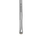 UROPARIS 105 Eye Brush For Makeup | Precision Cut Crease Brush with Wooden Handle | Natural Bristles, Brass Accents - Silver (1 Piece) - Image 2