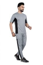 Cotton Blend Night Suit/Summer Suit for Men, Regular Fit Half Sleeves T-Shirt & Lower Set | Soft Cord-Set Track Suit for Boys | Ideal for Casual Outings, Gym, Workout, Sports - Image 2