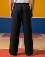 Men’s Polycotton Loose Fit Track Pants | Comfortable Joggers with Elastic Waistband & Side Pockets | Casual & Gym Wear Lower for Men - Image 3