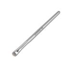 UROPARIS 105 Eye Brush For Makeup | Precision Cut Crease Brush with Wooden Handle | Natural Bristles, Brass Accents - Silver (1 Piece) - Image 3