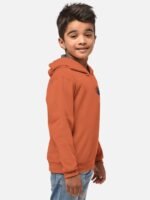 HELLCAT Printed Cotton Blend Full sleeve Hoodie T-shirt Jogger Trackpant Clothing Set for Boys - Image 4