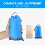 ARURA (LABEL) Polyester Picnic Mats Foldable Waterproof Outdoor Travel Camping Beach Mat Sand Proof Blankets with Portable Bag and 4 Fixed Nails for Family of 5 to 6 Persons (Multi Color) - Image 7