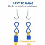 Busy Kid Plastic Swing Seat For Kids, Age 3 To 10 Years With Hand Grip (Blue), 39 Cm, 18 Cm X 9 Centimeters - Image 4