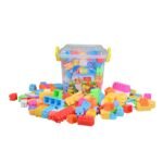 Building Block Assembly Toy Set with Storage Container, 100 Pcs, 3+ Yrs - Image 8