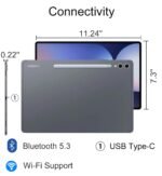 Samsung Galaxy Tab S10+ Plus, 12.4" AMOLED 2X 120Hz, 256GB Storage + 256GB SD Card, Ultra-Light Android Tablet, Galaxy S Pen, AI Tools, 2K+ Touchscreen, 12GB RAM, 16-Hr Long Battery Life, SM-X820 - Image 5