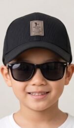 RYTORIA Kids Cap & Sunglasses Combo for Boys & Girls (3–11 Years) | Adjustable Baseball Cap with UV Protection Stylish Sunglasses - Image 2