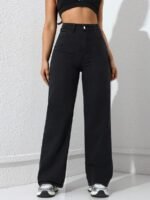 London Hills Women's Relaxed Fit High Rise Jeans || Woman Jean's || Women Baggy Jeans || Jean's for Womens || Loose Jean for Women's || Oversized Woman baggys - Image 3